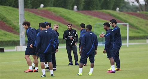 الجابر والقحطاني يوجهان الشكر لأكاديمية أسباير .. صور 